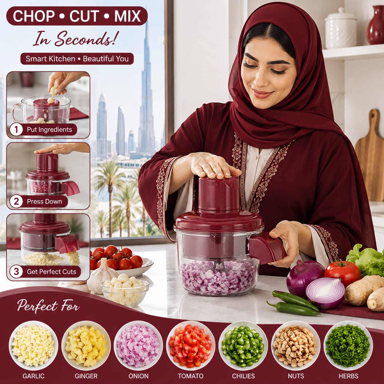 Smart Kitchen Food Chopper