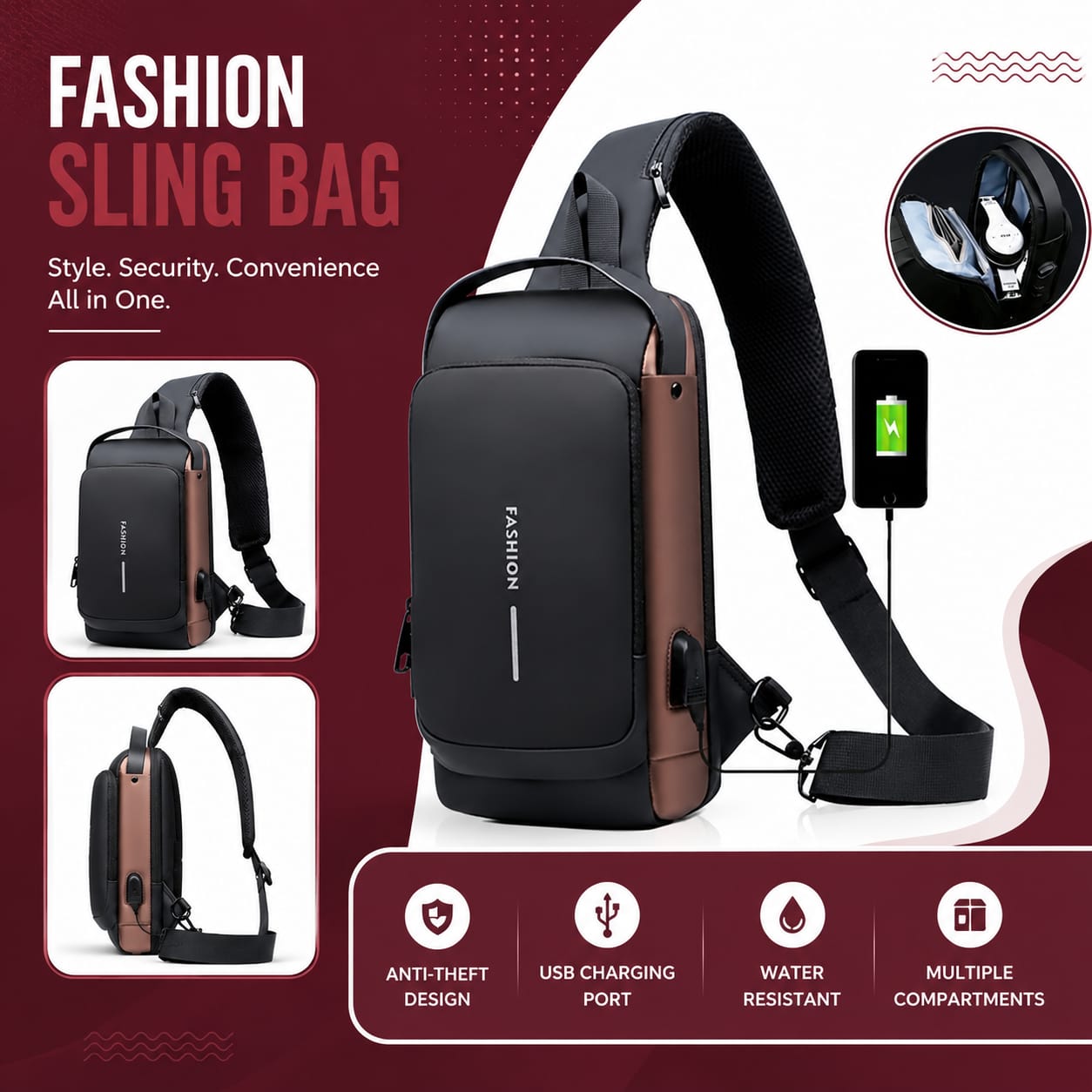 Urban Elite Sling Bag