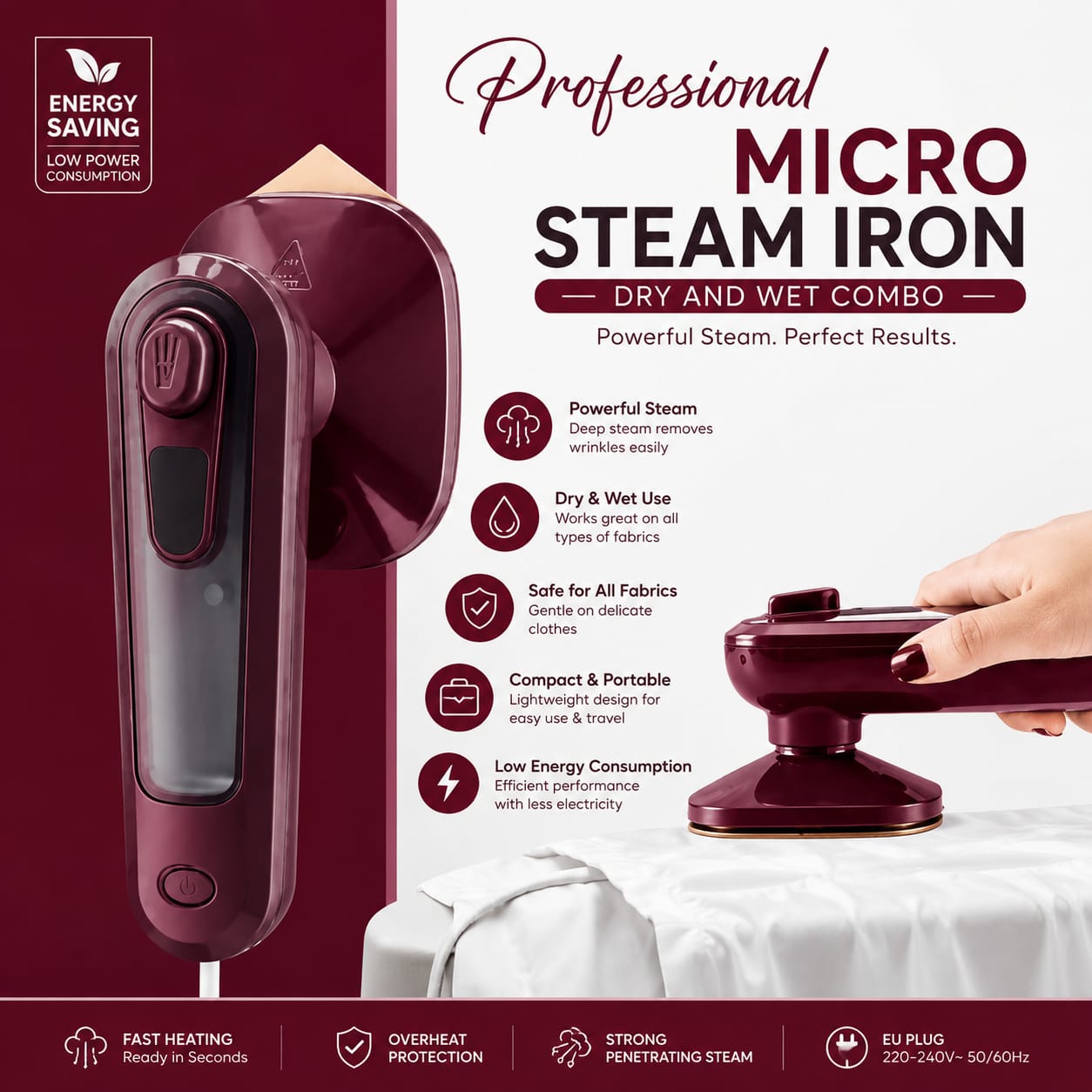 Micro Steam Iron