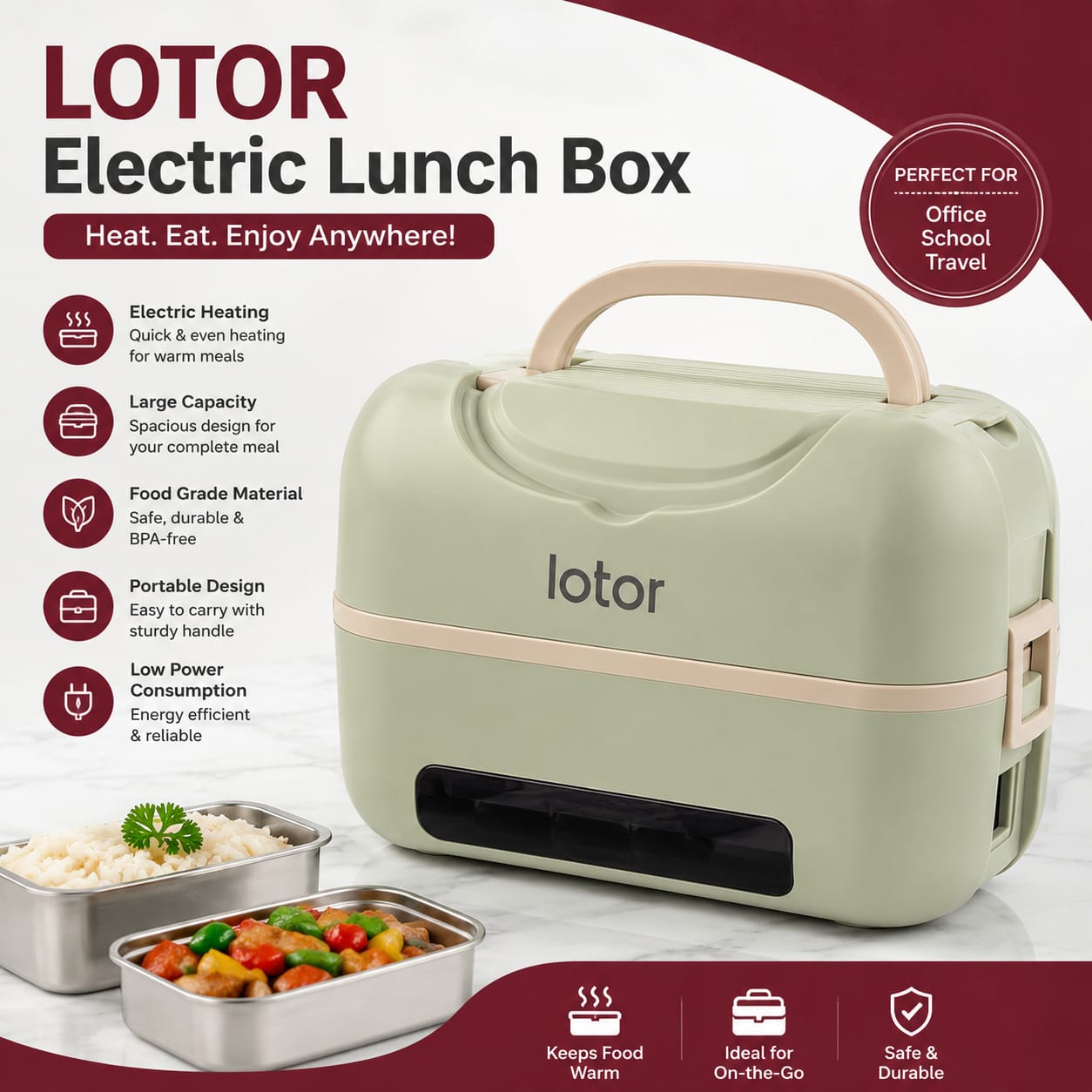 Lotor Electric Lunch Box