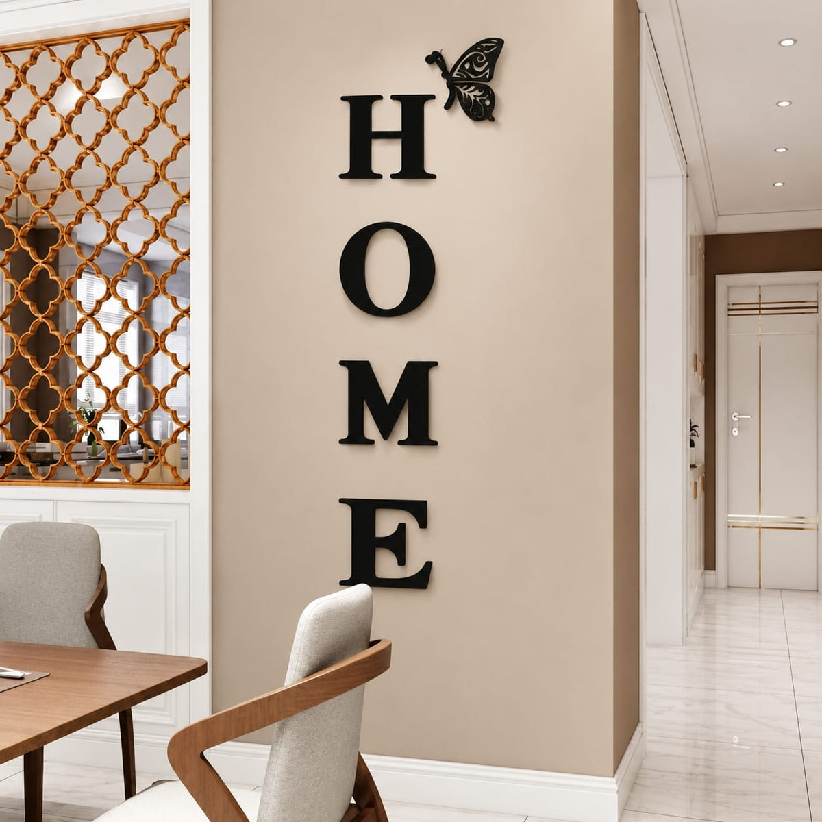 Home Sign Acrylic Mirror